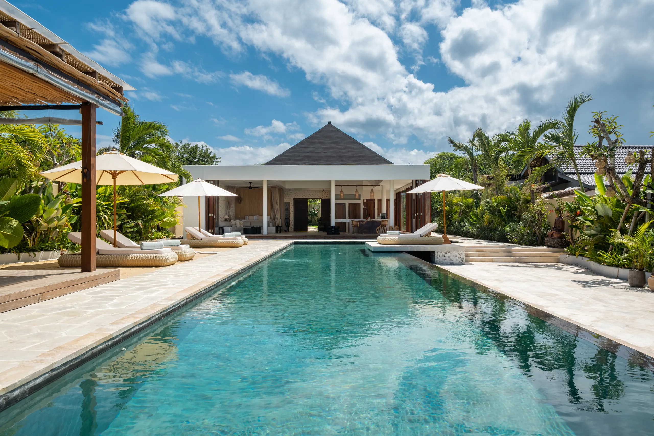 Infinity pool luxury estate